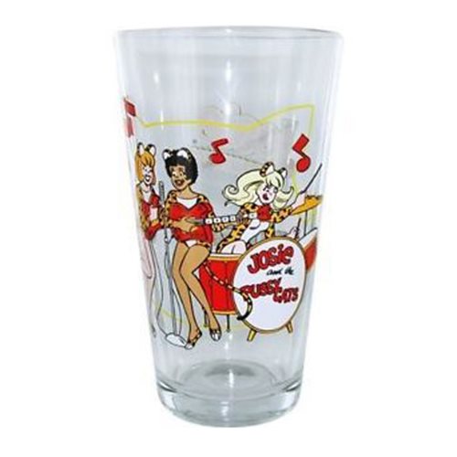 Archie Comics Josie and the Pussycats Toon Tumbler Pint Glass